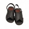 Duendy Sandalia Cómoda Hombre Piel Marrón