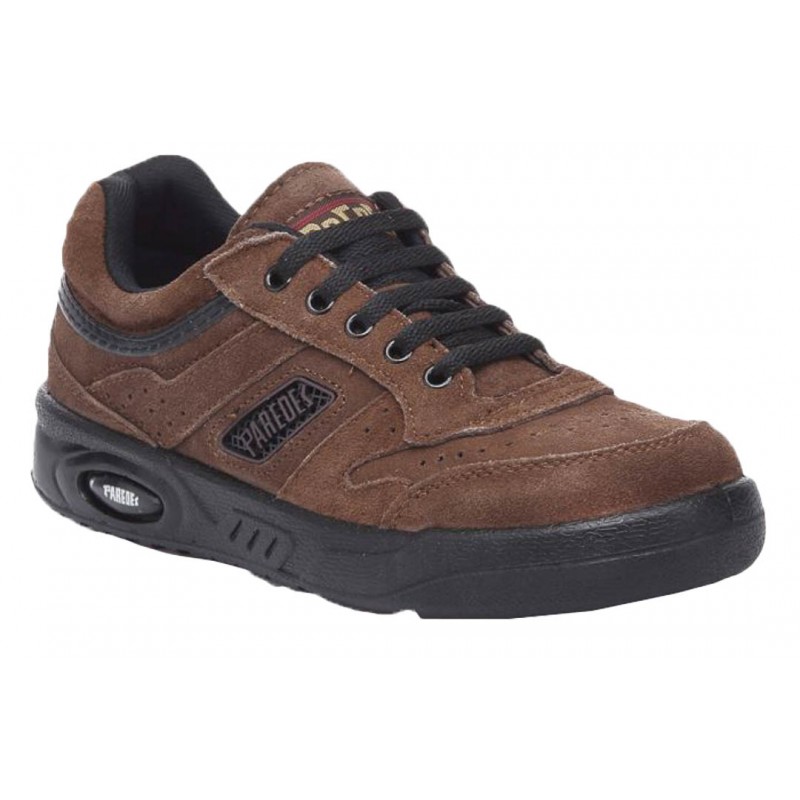 Zapatillas de Hombre Paredes Ecologico Deportivo Piel Cómodo y Ligero color Marrón