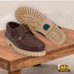 Urban Jungles Náutico Estilo Timberland Piel Rojizo