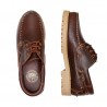 Urban Jungles Náutico Estilo Timberland Piel Rojizo