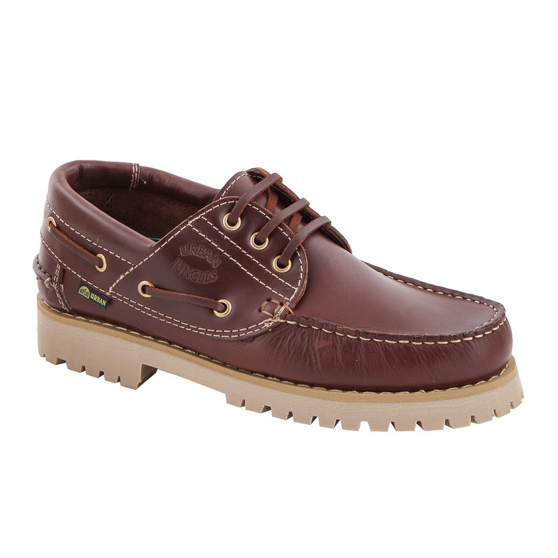 Urban Jungles Náutico Estilo Timberland Piel Rojizo