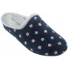 Zapatillas Invierno Casa de Mujer "Flores". Garzón