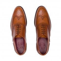 JR Almansa, Zapato Oxford Vestir Hombre Piel Cuero