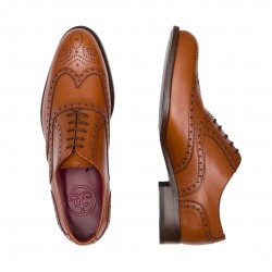 JR Almansa, Zapato Oxford Vestir Hombre Piel Cuero