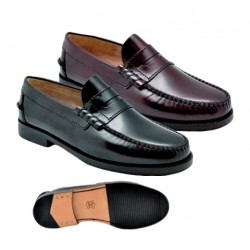 copy of Zapato Castellano de vestir de Hombre Piel Flor-Antic Negro.Urban Jungles