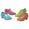 Pasos De Baile, Zapato Tacón Flamenca, Carnaval, Baile