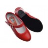 Pasos de Baile, Zapato Rojo Tacón Flamenca, Carnaval etc..