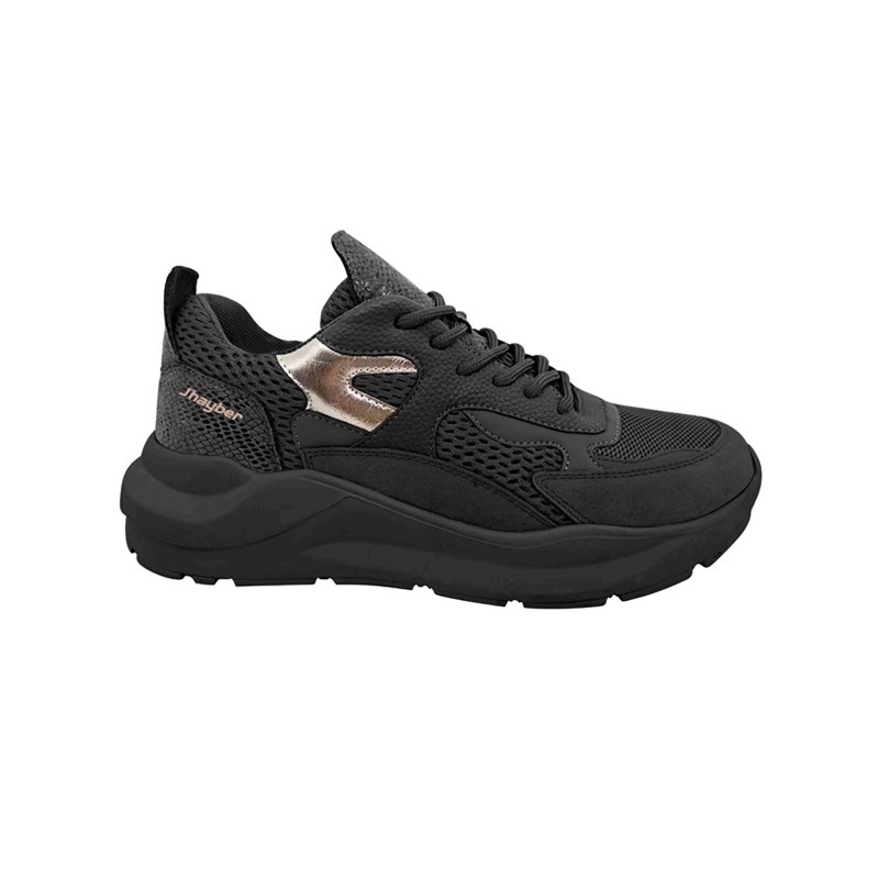 J'hayber Zapatilla Moda Joven Mujer Confort Negro