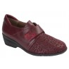 Fiorella Zapato Piel-Licra Mujer Confortable Con Plantilla Extraible