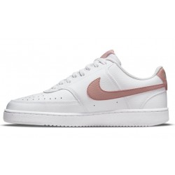 Nike Court Vision Low Zapatilla Deportiva Blanco-Rosa