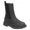 Crecendo Bota Chelsea Casual Estilo Motera Para Niña