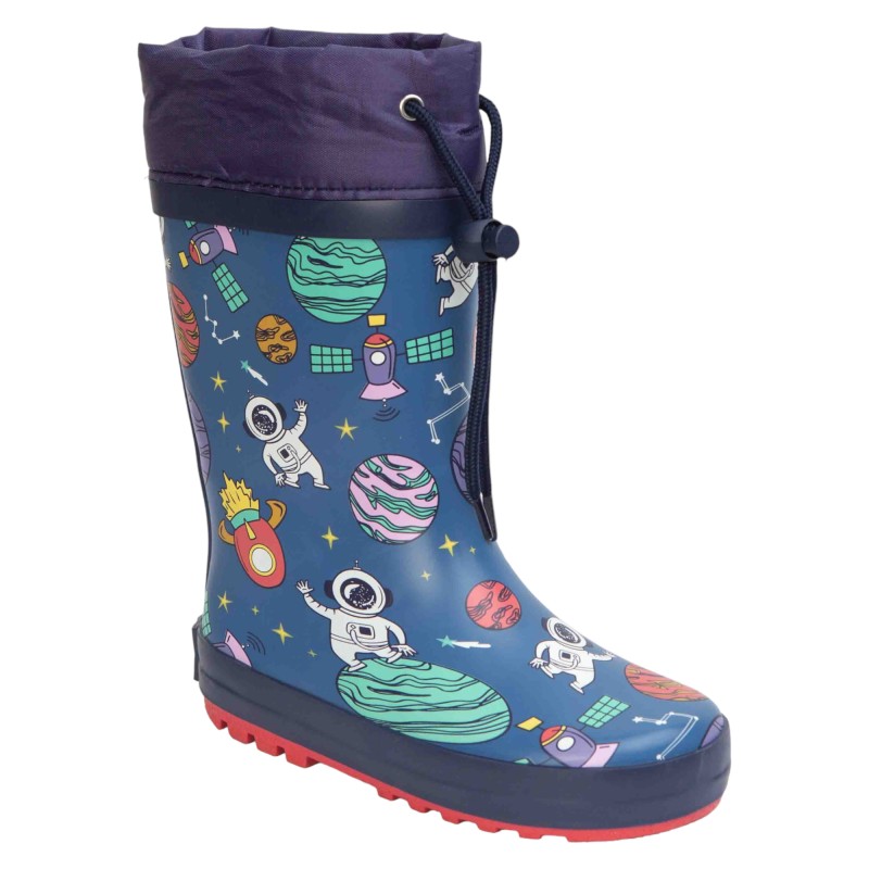 copy of Botas Agua Niña Gato-Corazones Gris-Rosa. Crecendo