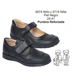 copy of Zapato Colegial Velcro Niño Todo Piel .