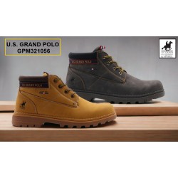 U.S. Grand Polo Botin Moda Sport Hombre Camel