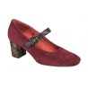 Carlos Pla Zapato Mujer Ancho Especial Piel Ante
