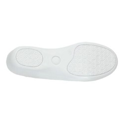 D'Chus Zueco Anatómico Confortable Mujer Piel Blanco