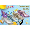 Pasos de Baile, Zapato Glitter Plata Flamenca, Carnaval etc..