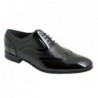 Fenatti Zapato Almansa Para Novio Piel Charol Negro
