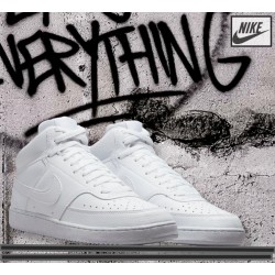 NIKE Court Vision Mid NN Bota Estilo Urbano Moda Hombre