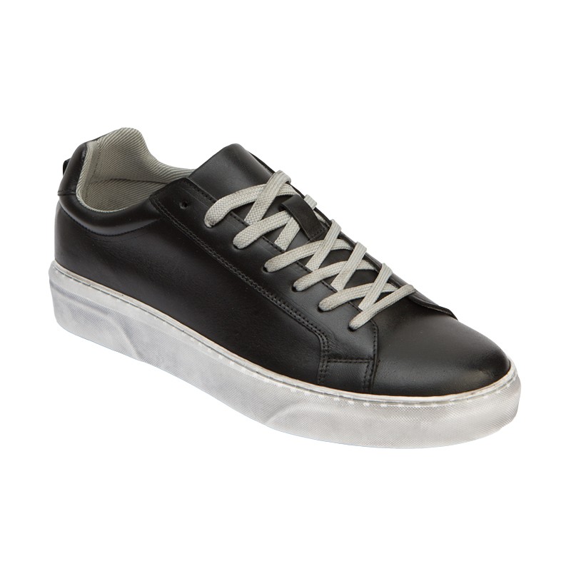 Zapato Sport Casual Hombre Piel Negro