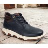 Bota Baja Muy Cómoda Hombre Todo Piel Marino.