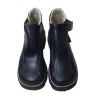 Botin Moda Joven Mujer Piel Negro
