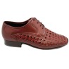 Zapato Almansa Trenzado Piel Ancho Jacinto. JR Jimenez