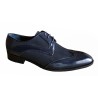 Fenatti Almansa Zapato de Vestir Novio Piel Azul