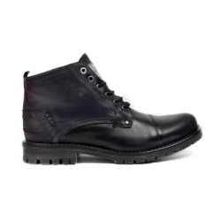 Bota Moda Hombre Piel Marrón. Dj Santa