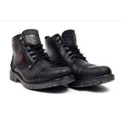 Bota Moda Hombre Piel Marrón. Dj Santa