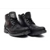Dj Santa Bota Joven Moda Hombre En Piel Negro