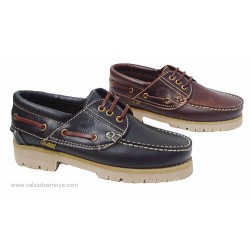 Urban Jungles Náutico Estilo Timberland Piel Negro