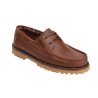 Campista. Nautico Hombre En Piel Camel