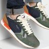 Zapatilla Pepe Jeans Brit Mix Casual Hombre Kaki