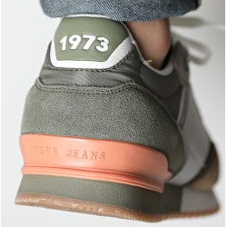 copy of Zapatilla Pepe Jeans Brit Mix Casual Hombre Kaki