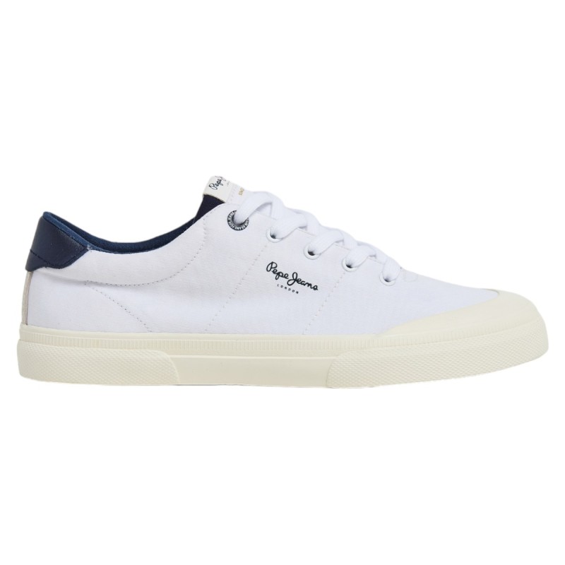 Zapatilla Pepe Jeans Kenton Serie Lona Blanco