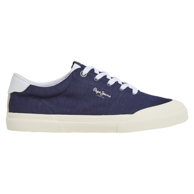 Zapatilla Pepe Jeans Kenton Serie Lona Azul