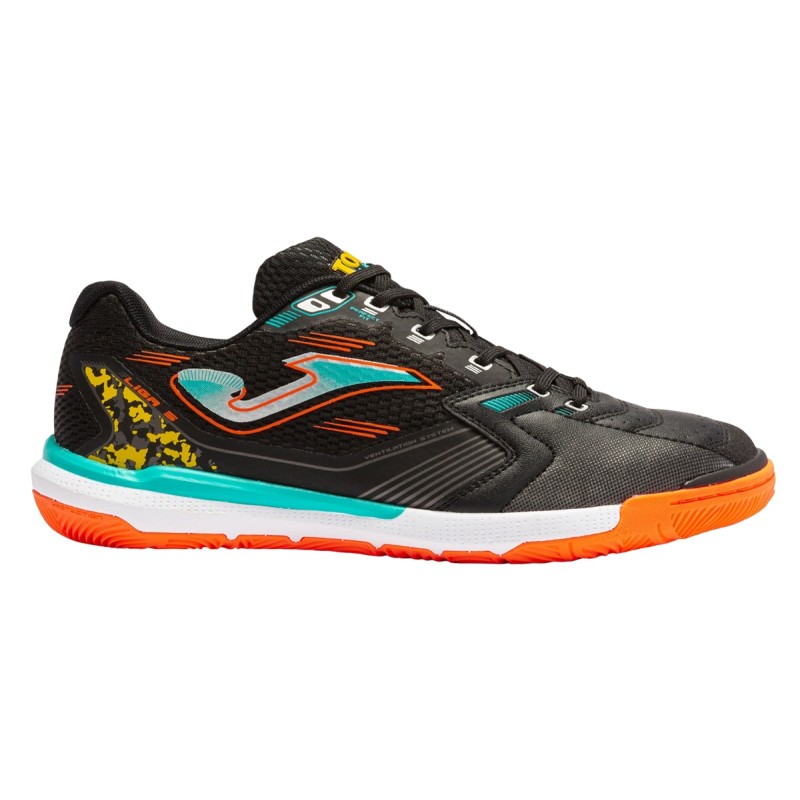 Joma Liga 5 Zapatilla Deportiva Futbol Sala Negra