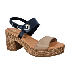 copy of Marila Sandalia Mujer En Piel y Tacon