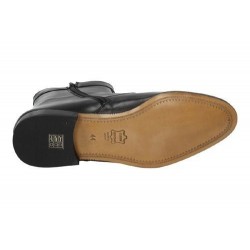 Bota Clásica Para Hombre En Piel y Cremallera