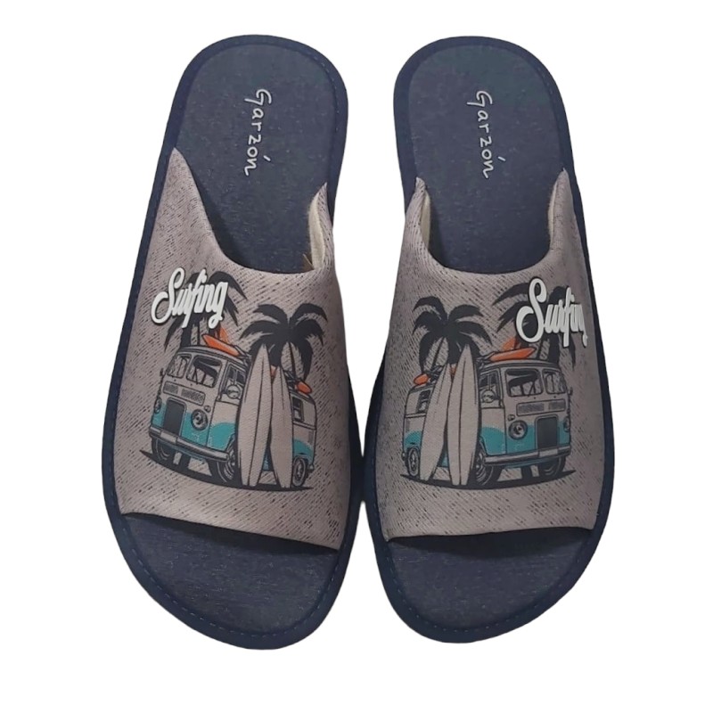 Garzon Zapatilla Casa Verano Para Hombre