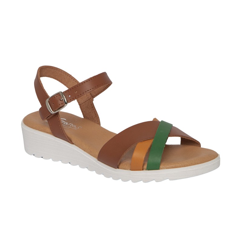 D'Veranas. Sandalia Mujer Super Cómodas En Piel