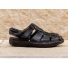 Sandalia Confortable Hombre En Piel