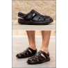 Sandalia Confortable Hombre En Piel