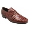 Zapato Piel Trenzado Jacinto Ancho Especial. JR Almansa