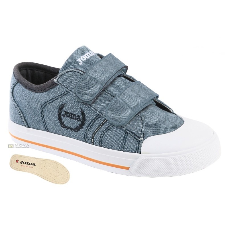 Joma. Zapatilla de Lona Color Vaquero Blue