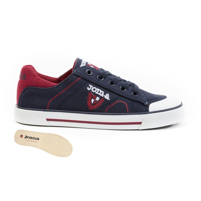 Joma. Zapatilla de Lona Color Navy