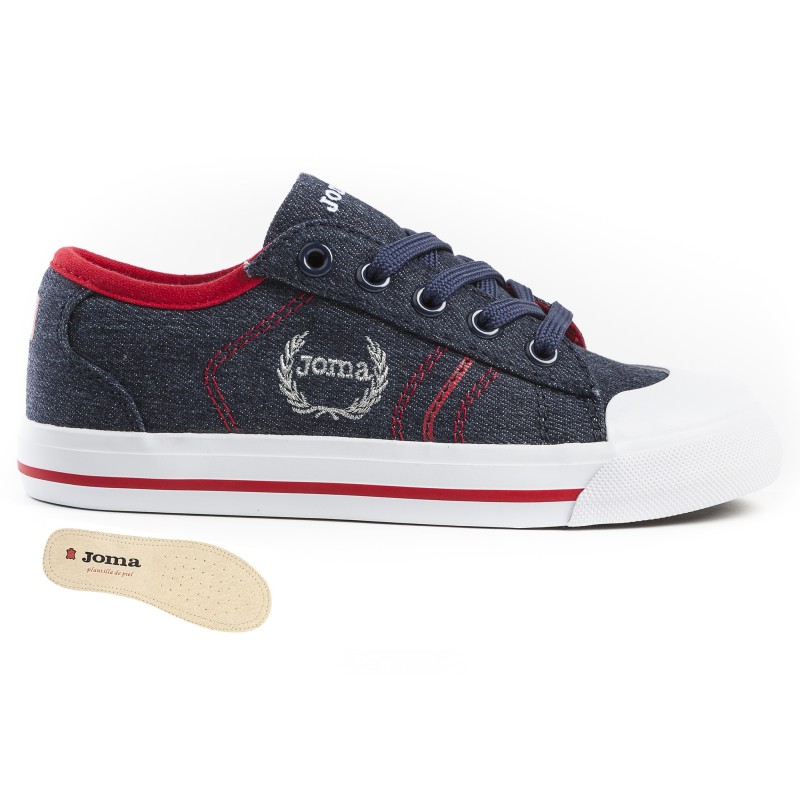 Joma. Zapatilla de Lona Color Navy