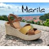 copy of Marila Sandalia Mujer Cuña Alta Con Platadforma