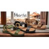 copy of Marila Sandalia Plana De Mujer Piel Negro